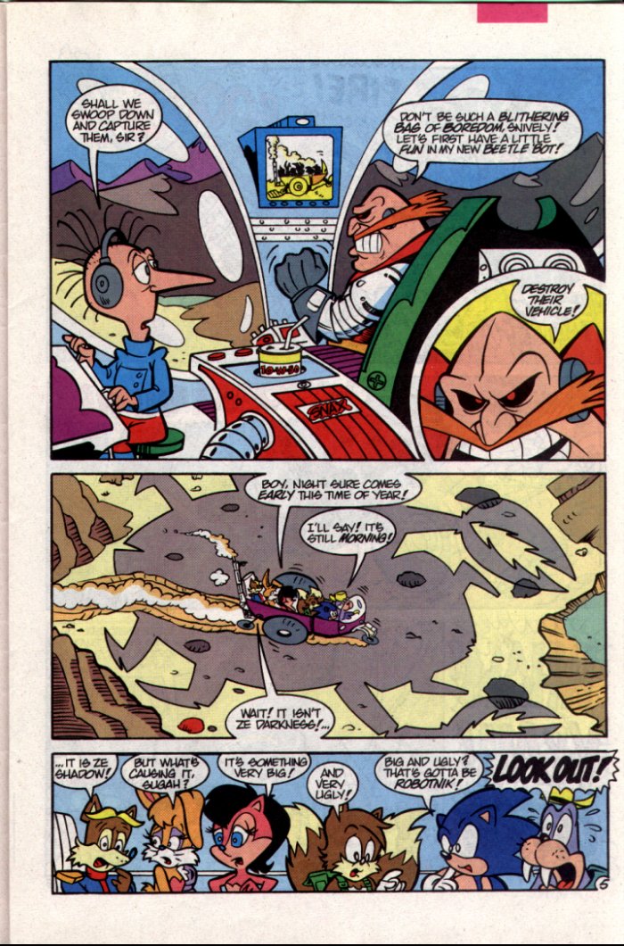 Sonic - Archie Adventure Series October 1994 Page 5